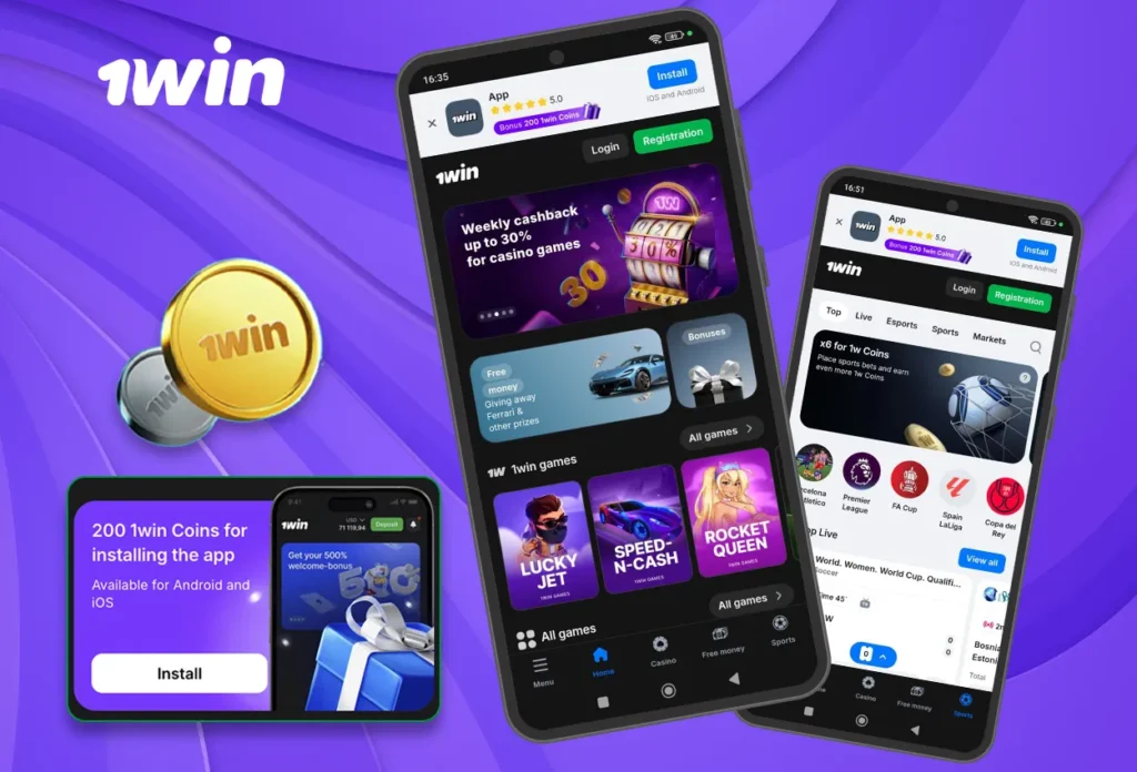 1win India APK on Android